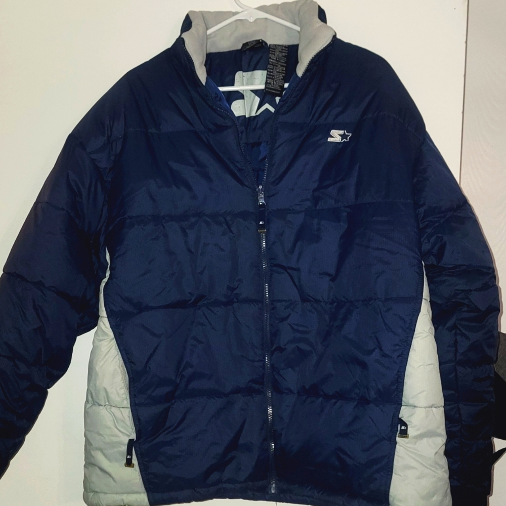 Starter Puffy Parka Large & Clean